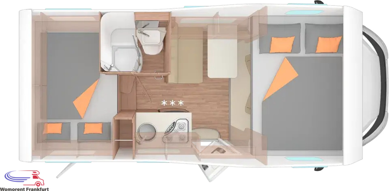 Wohnmobil Weinsberg CaraHome 550 MG - Alkovbil: bild 4 Wohnmobil Weinsberg CaraHome 550 MG - Alkovbil: bild 4