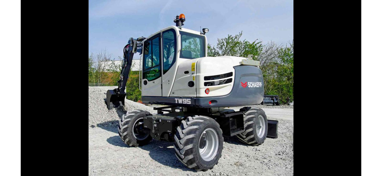 SCHAEFF TW95 - Grävmaskin på däck: bild 4 SCHAEFF TW95 - Grävmaskin på däck: bild 4