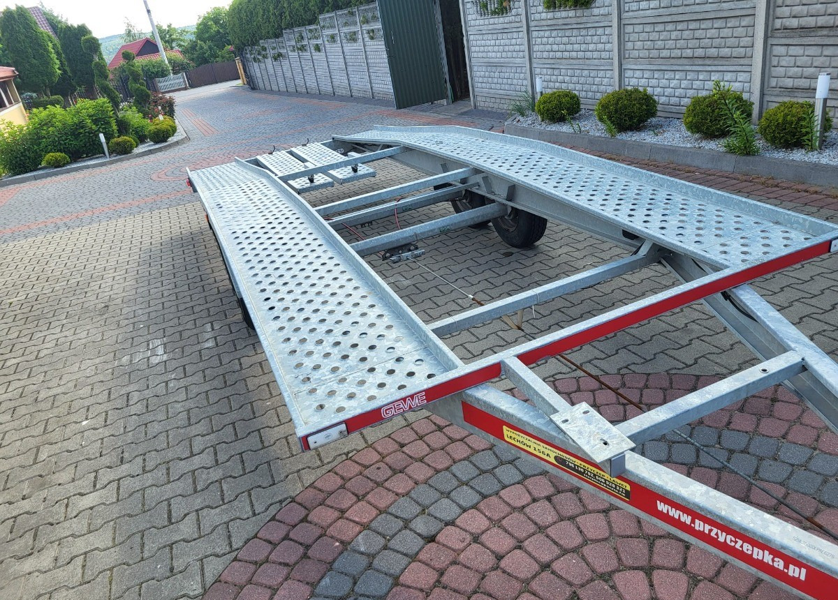 GEWE DMC 270kg długa 5m nowa nie używana Dmc Stan Idealny nowy - Biltransportsläp: bild 2 GEWE DMC 270kg długa 5m nowa nie używana Dmc Stan Idealny nowy - Biltransportsläp: bild 2