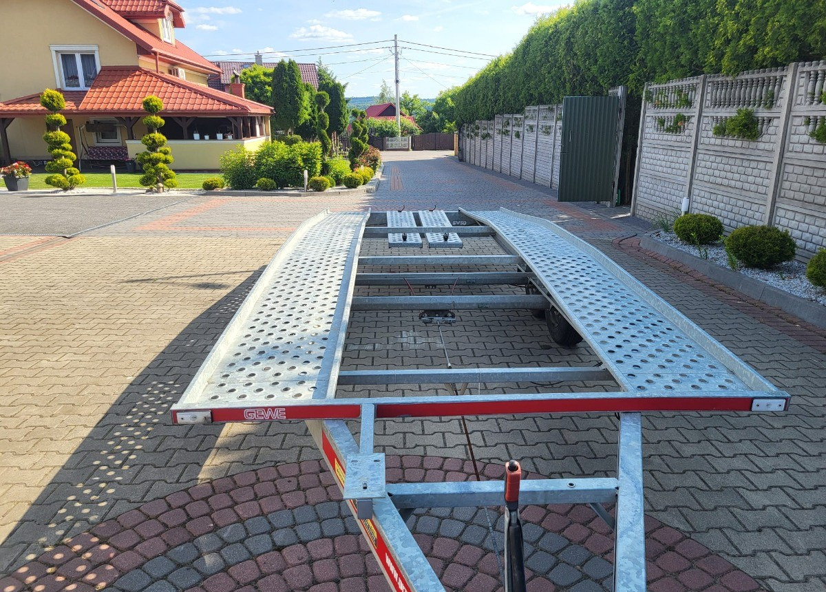 GEWE DMC 270kg długa 5m nowa nie używana Dmc Stan Idealny nowy - Biltransportsläp: bild 5 GEWE DMC 270kg długa 5m nowa nie używana Dmc Stan Idealny nowy - Biltransportsläp: bild 5