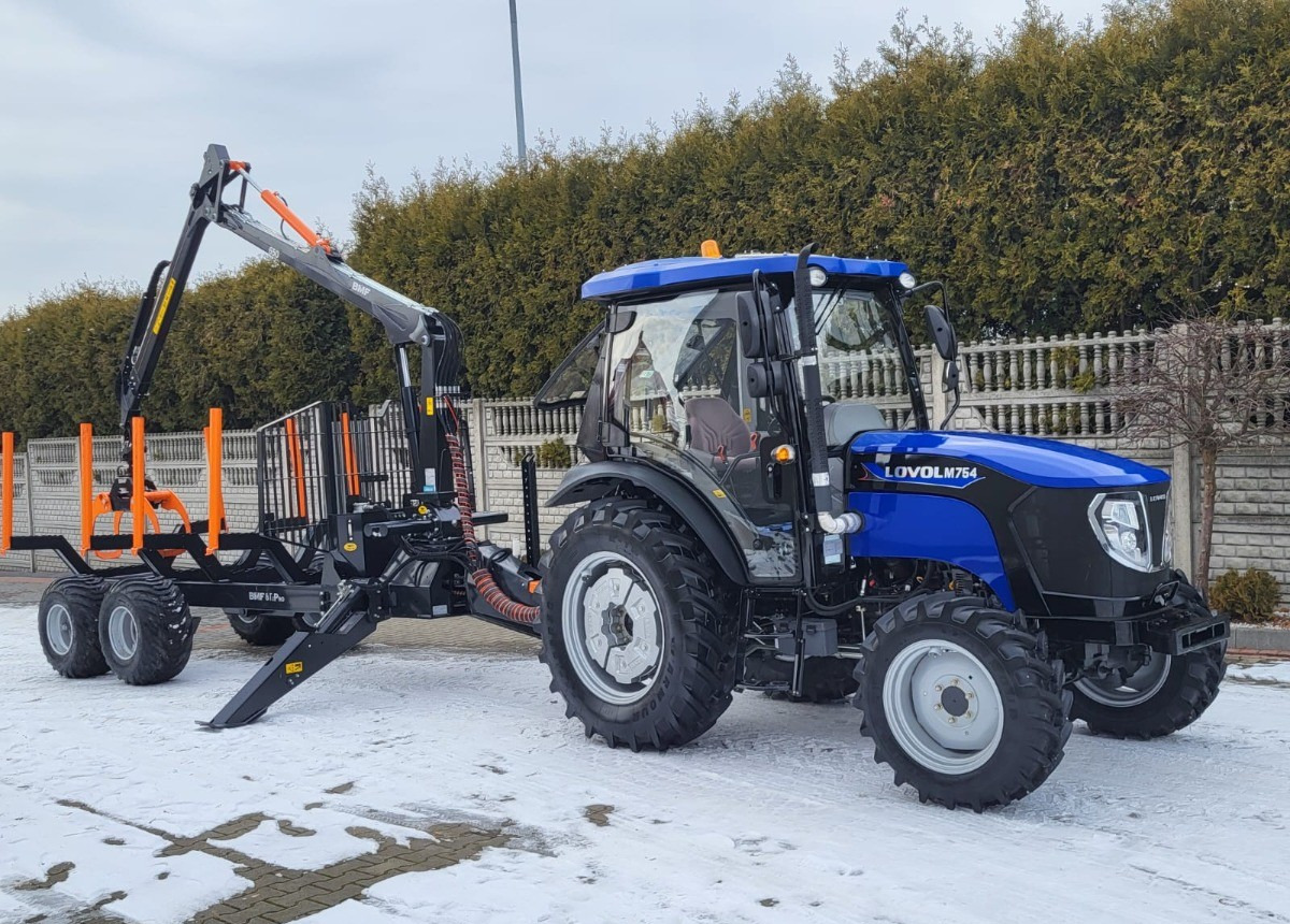 LOVOL M754 + Przyczepa BMF 8T2Pro - Traktor: bild 2 LOVOL M754 + Przyczepa BMF 8T2Pro - Traktor: bild 2
