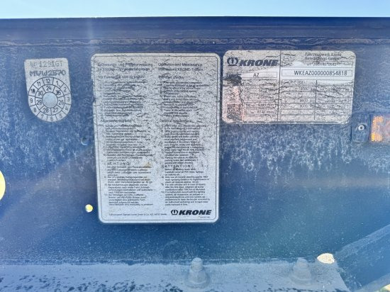 Krone AZ/DB07 Lafette - Containersläp/ Växelflaksläp: bild 3 Krone AZ/DB07 Lafette - Containersläp/ Växelflaksläp: bild 3