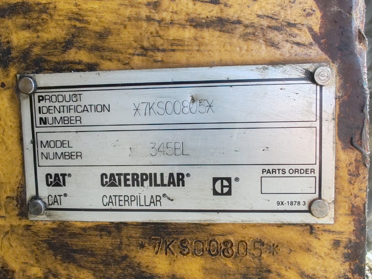 Rivningsgrävare Caterpillar 345B LME: bild 10