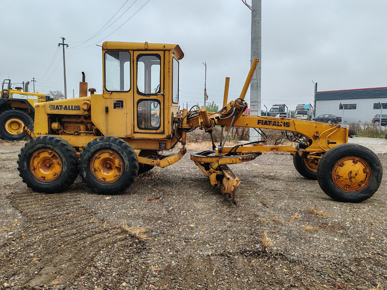 Fiat Allis Greder - Väghyvel: bild 4 Fiat Allis Greder - Väghyvel: bild 4
