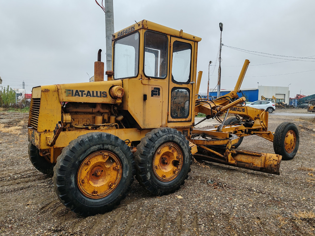 Fiat Allis Greder - Väghyvel: bild 5 Fiat Allis Greder - Väghyvel: bild 5