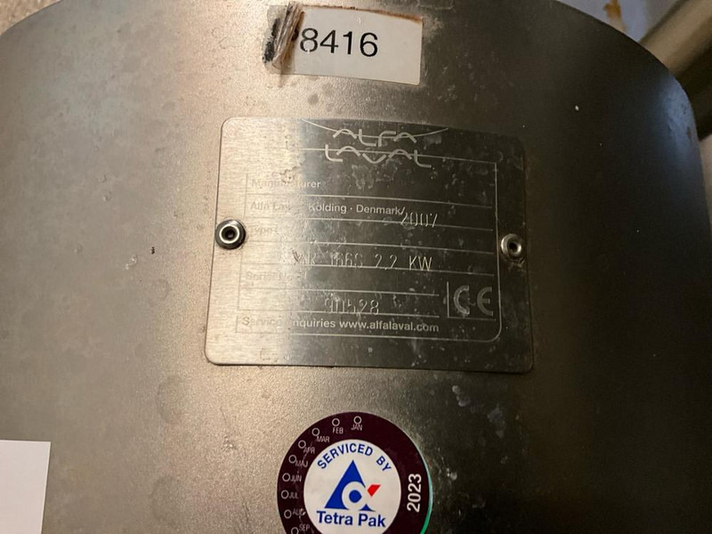 Alfa Romeo Laval MP 166S - Luftkompressor: bild 5 Alfa Romeo Laval MP 166S - Luftkompressor: bild 5