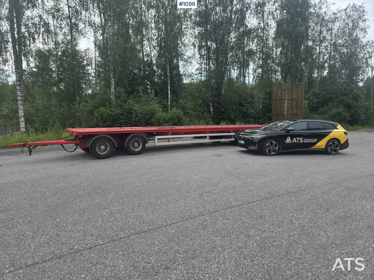 Kome 5-Akselinen lavetti - Låg lastare trailer: bild 3 Kome 5-Akselinen lavetti - Låg lastare trailer: bild 3