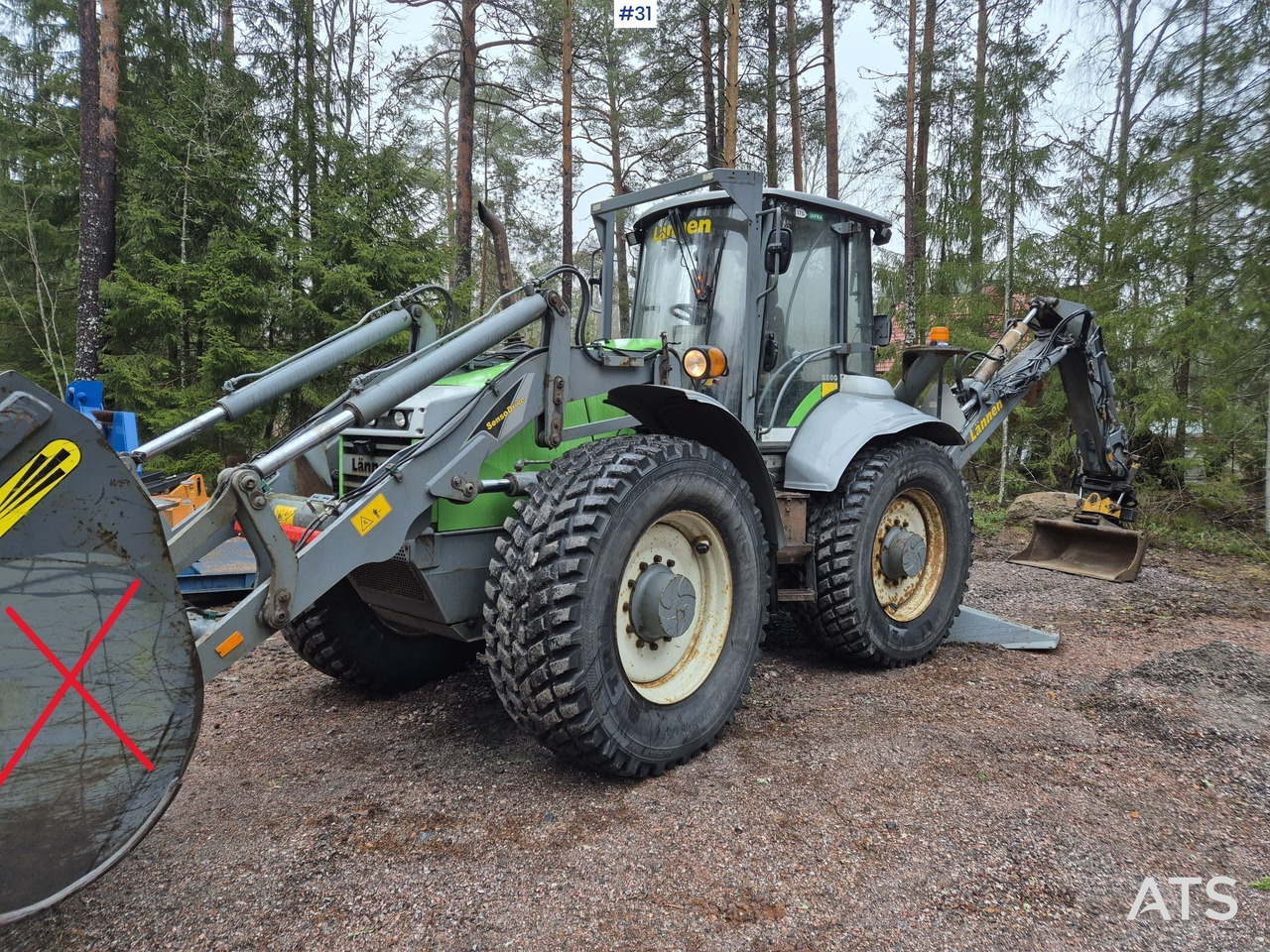 Lännen 8800E Kaivurikuormaaja - Grävlastare: bild 1 Lännen 8800E Kaivurikuormaaja - Grävlastare: bild 1