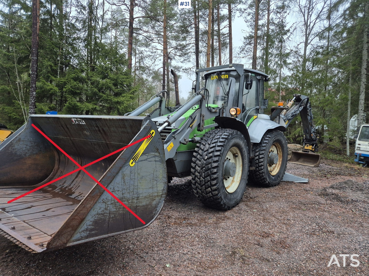 Lännen 8800E Kaivurikuormaaja - Grävlastare: bild 3 Lännen 8800E Kaivurikuormaaja - Grävlastare: bild 3