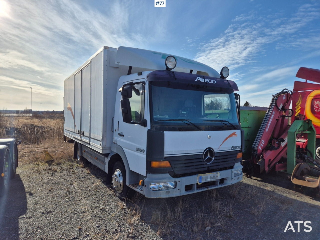 Mercedes-Benz Atego - Lastbil med skåp: bild 4 Mercedes-Benz Atego - Lastbil med skåp: bild 4