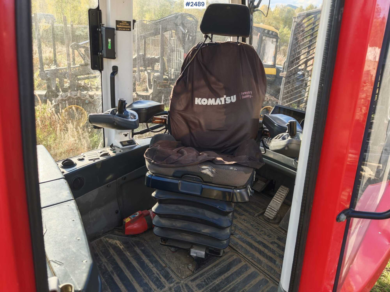 Komatsu 895 Forwarder (VIDEO) - Skotare: bild 5 Komatsu 895 Forwarder (VIDEO) - Skotare: bild 5