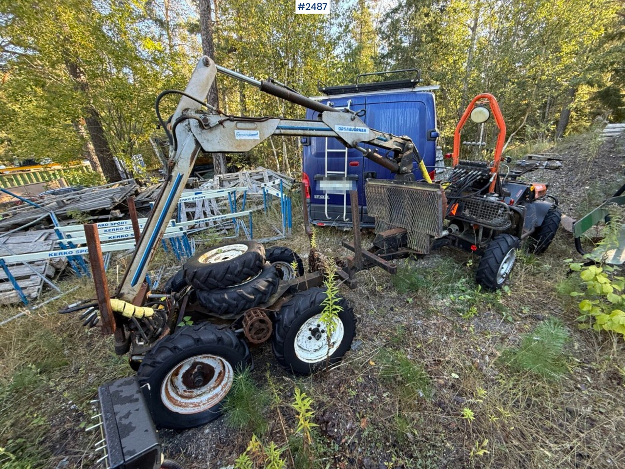 Mini forwarder Vimek Minimaster 101 - Skotare: bild 3 Mini forwarder Vimek Minimaster 101 - Skotare: bild 3