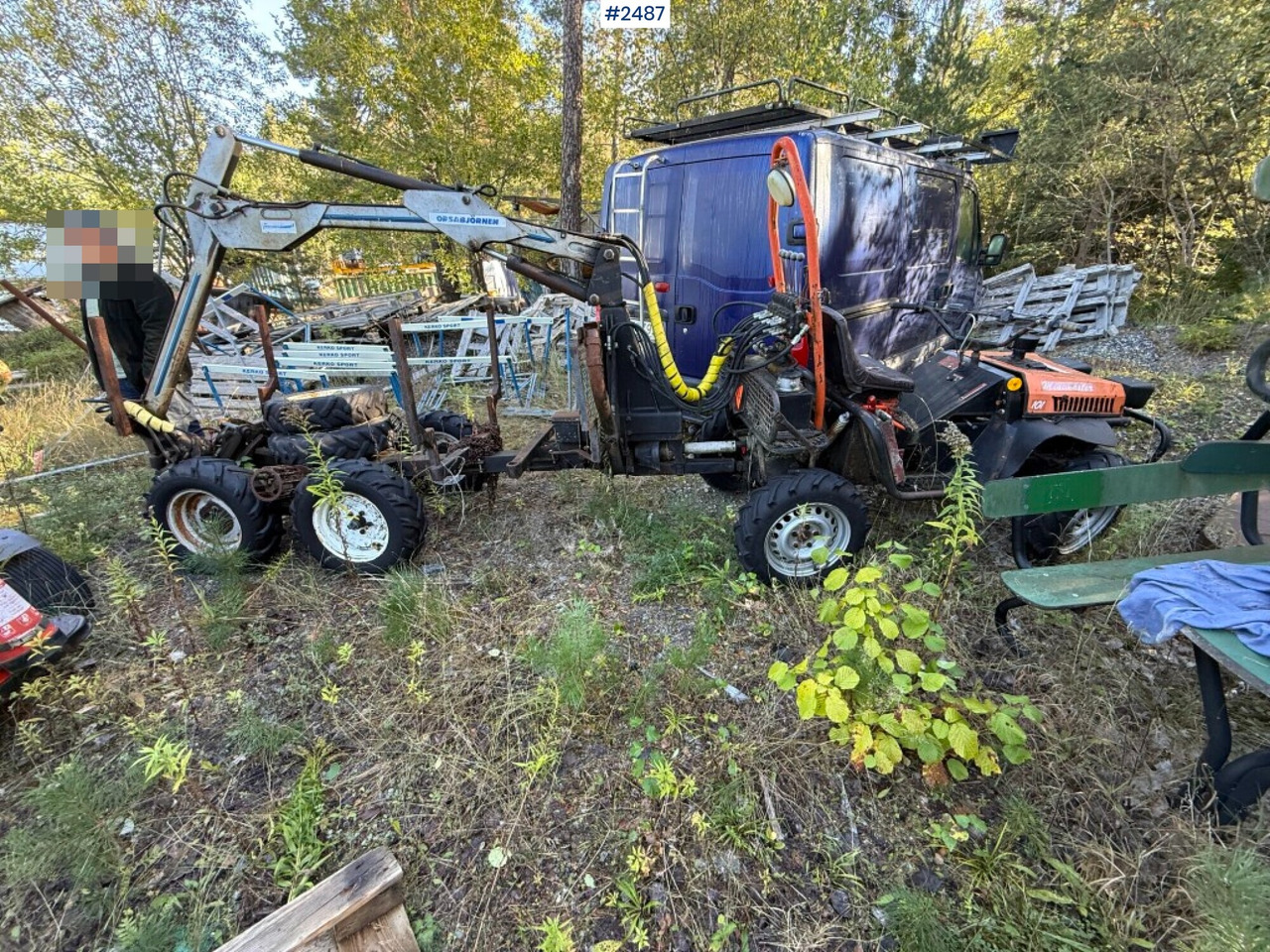 Mini forwarder Vimek Minimaster 101 - Skotare: bild 1 Mini forwarder Vimek Minimaster 101 - Skotare: bild 1