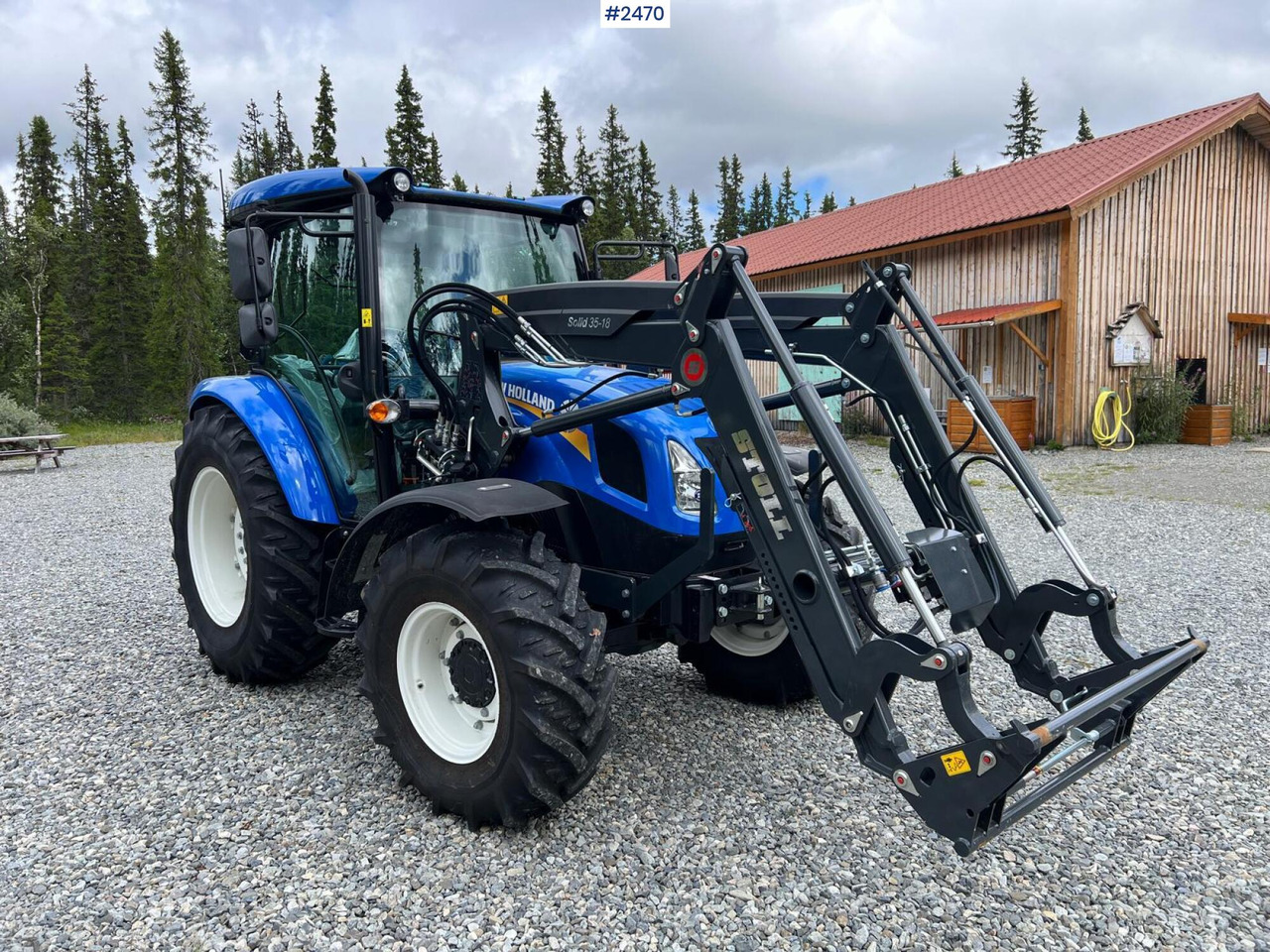 Tractor New Holland T4.75 S Stage V - Traktor: bild 1 Tractor New Holland T4.75 S Stage V - Traktor: bild 1