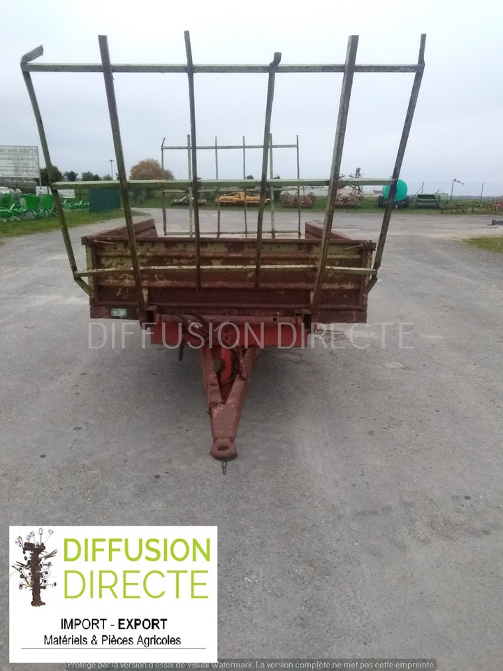 GRUAU REMORQUE AGRICOLE G 400 - Flakvagn för lantbruk: bild 1 GRUAU REMORQUE AGRICOLE G 400 - Flakvagn för lantbruk: bild 1