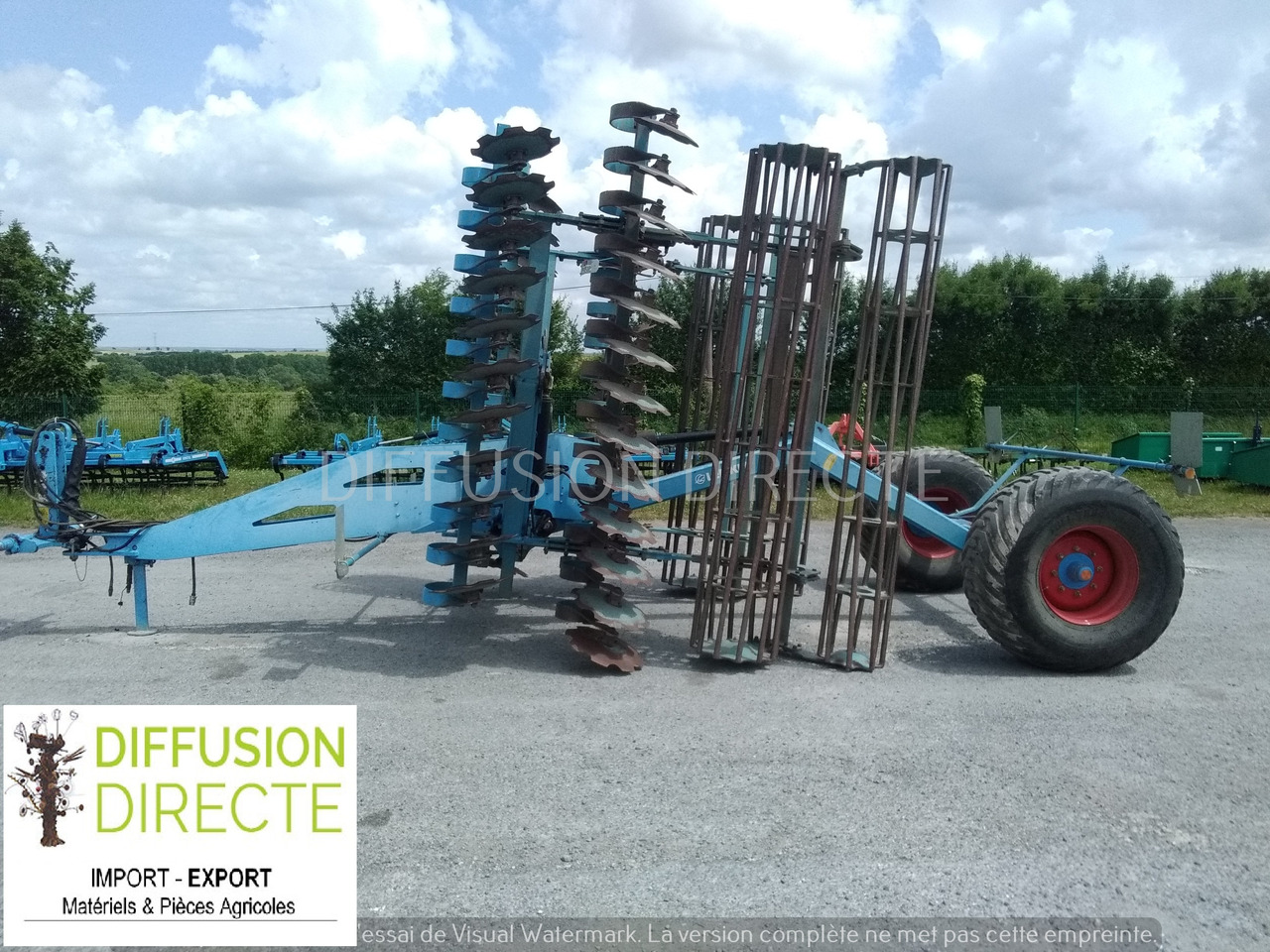 LEMKEN DECHAUMEUR A DISQUES HELIODOR H 8 SF - Tallriksredskap: bild 1 LEMKEN DECHAUMEUR A DISQUES HELIODOR H 8 SF - Tallriksredskap: bild 1