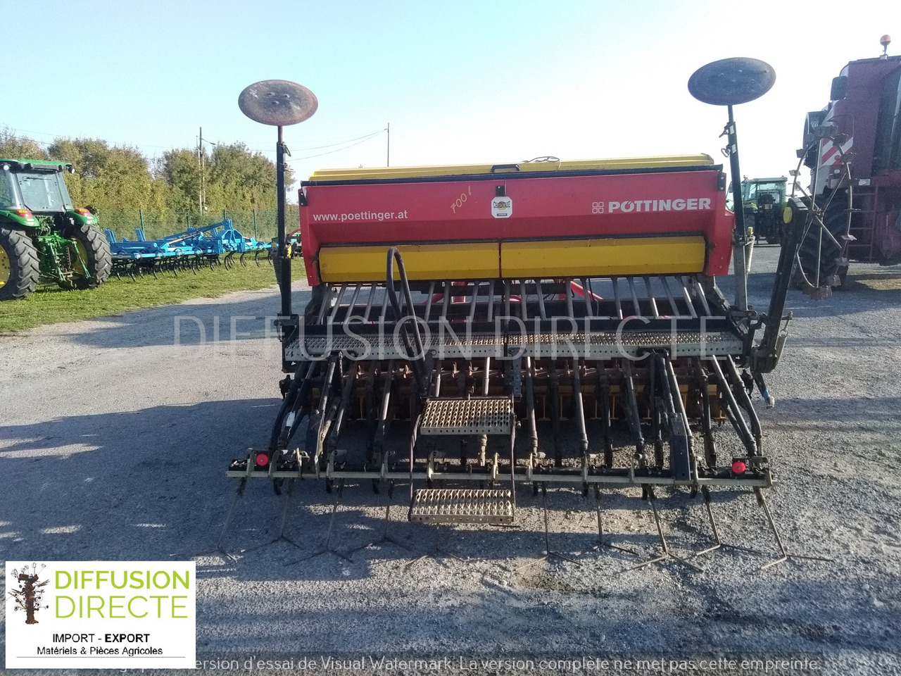 POTTINGER COMBINE DE SEMIS VITASEM A 301 - Kombisåmaskin: bild 1 POTTINGER COMBINE DE SEMIS VITASEM A 301 - Kombisåmaskin: bild 1