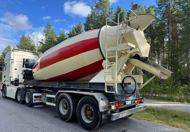 Liebherr12m3 Perävaunu - Betongtrailer: bild 2 Liebherr12m3 Perävaunu - Betongtrailer: bild 2