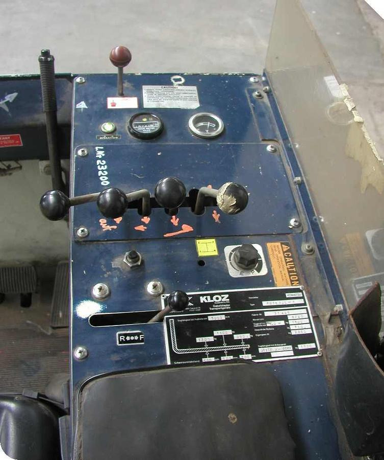 Gabelstapler KLOZ-KOMATSU - Skjutstativtruck: bild 5 Gabelstapler KLOZ-KOMATSU - Skjutstativtruck: bild 5