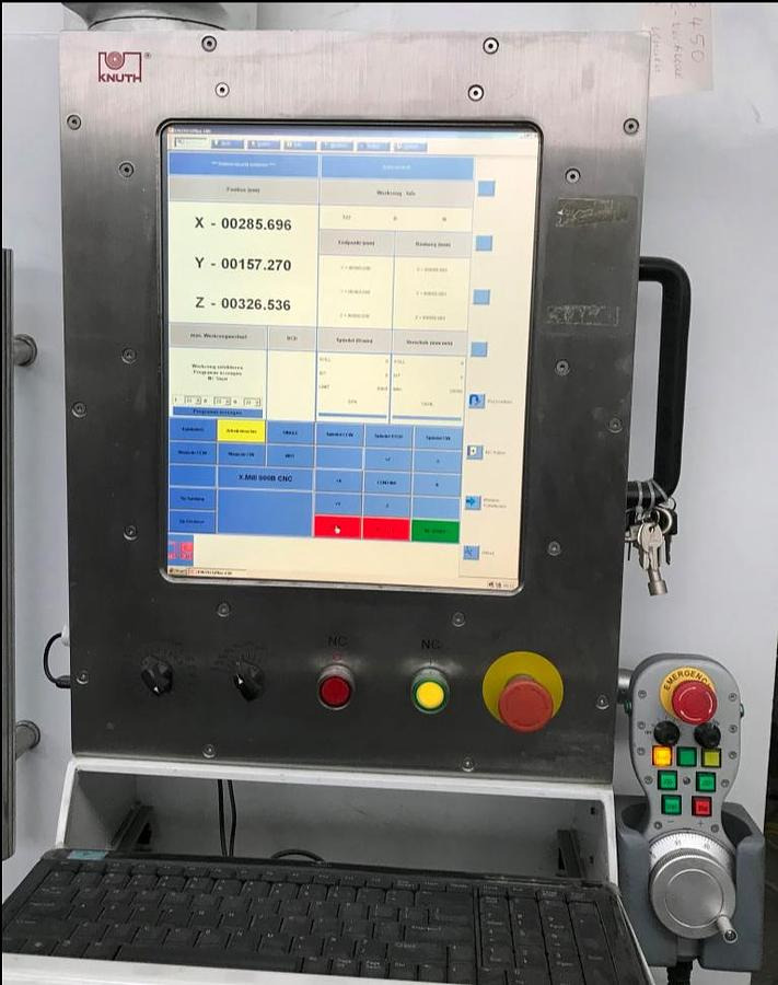 Vertikal-Bearbeitungszentrum KNUTH - Bearbetningscenter: bild 5 Vertikal-Bearbeitungszentrum KNUTH - Bearbetningscenter: bild 5