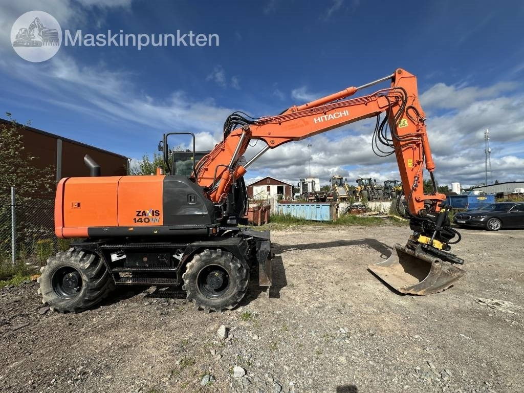 Hitachi ZX 140 W-5B - Grävmaskin på däck: bild 4 Hitachi ZX 140 W-5B - Grävmaskin på däck: bild 4