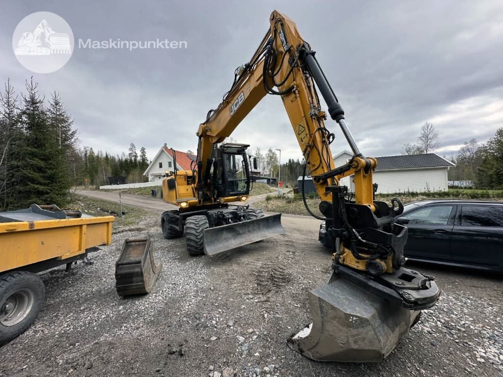 JCB JS 145 W - Grävmaskin på däck: bild 4 JCB JS 145 W - Grävmaskin på däck: bild 4