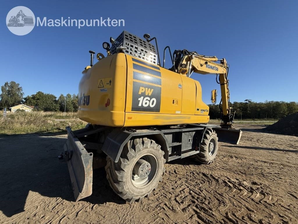 Komatsu PW 160  - Grävmaskin på däck: bild 5 Komatsu PW 160  - Grävmaskin på däck: bild 5