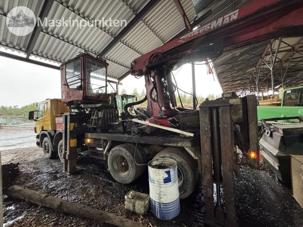 Scania P 124 G med Timberman - Timmerbil: bild 2 Scania P 124 G med Timberman - Timmerbil: bild 2