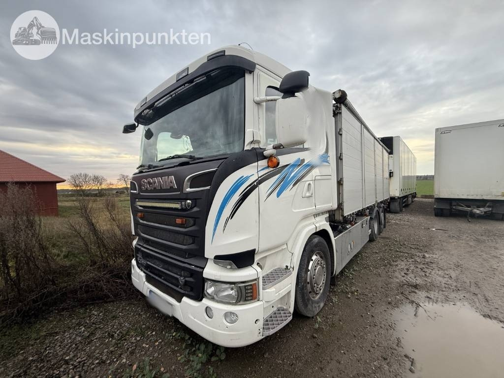 Scania R 580 - Lastbil med skåp: bild 1 Scania R 580 - Lastbil med skåp: bild 1