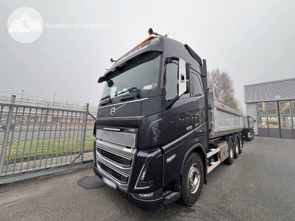 Volvo FH 16 750  - Tippbil lastbil: bild 1 Volvo FH 16 750  - Tippbil lastbil: bild 1