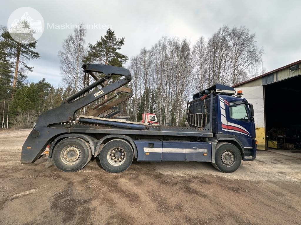 Volvo FM 12 420 LAXO Liftdumper + lastväxlare + flak - Liftdumper lastbil: bild 4 Volvo FM 12 420 LAXO Liftdumper + lastväxlare + flak - Liftdumper lastbil: bild 4