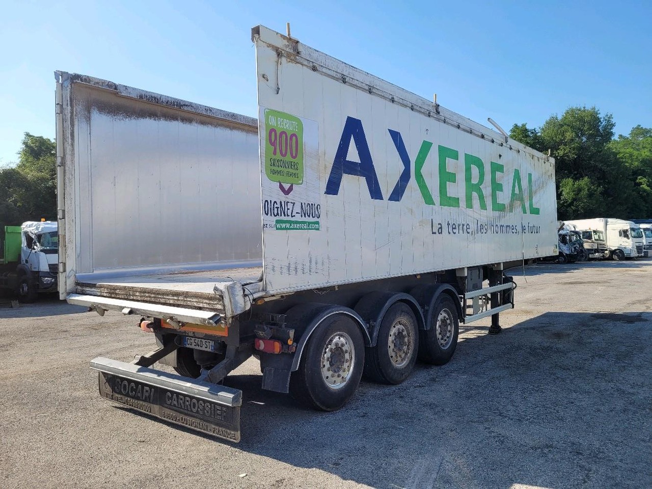 SAMRO ST3310 3 ESSIEUX - Tippbil semitrailer: bild 4 SAMRO ST3310 3 ESSIEUX - Tippbil semitrailer: bild 4