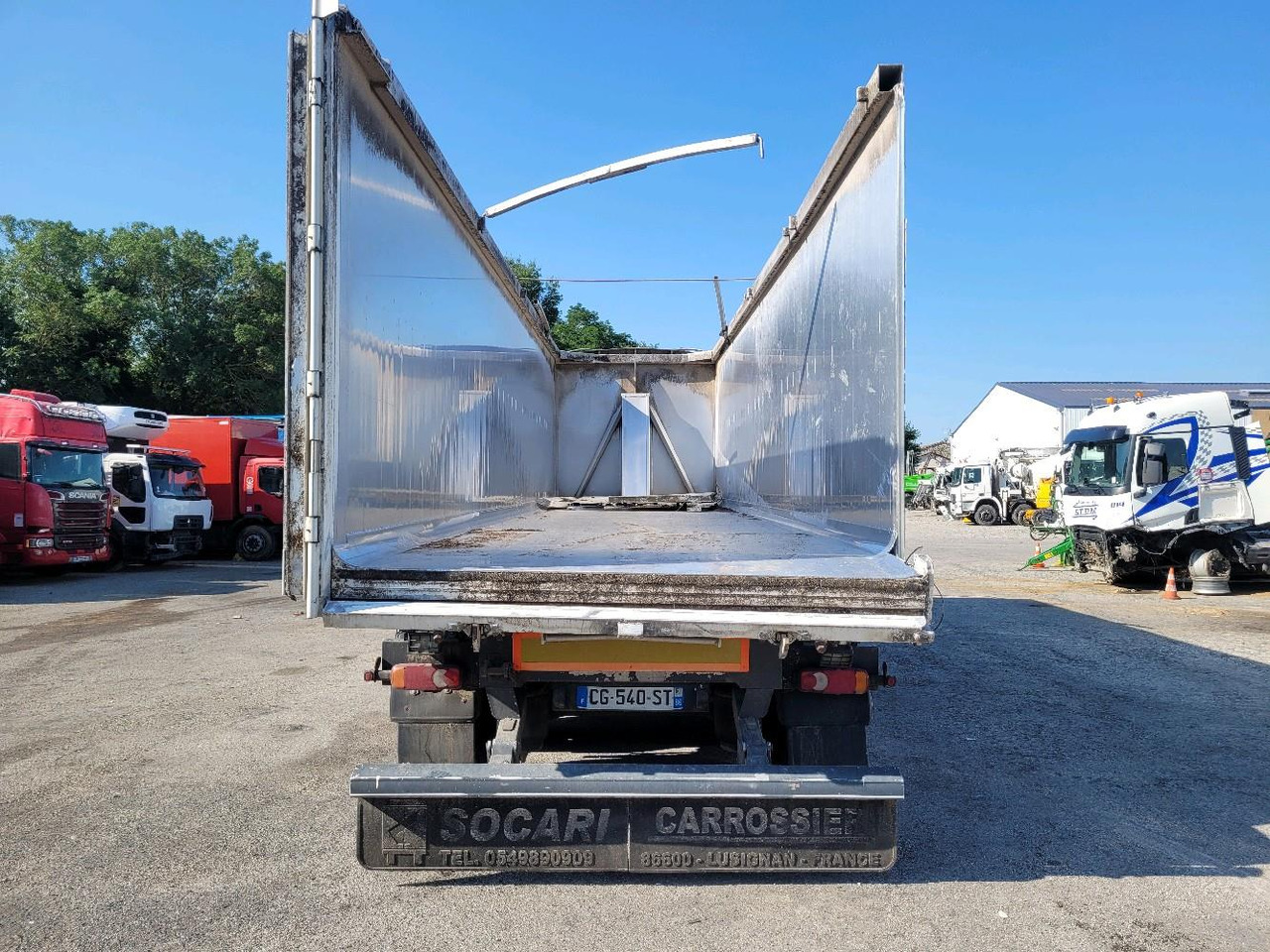 SAMRO ST3310 3 ESSIEUX - Tippbil semitrailer: bild 5 SAMRO ST3310 3 ESSIEUX - Tippbil semitrailer: bild 5