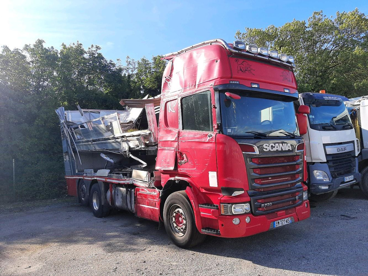 SCANIA R730 PORTEUR BETALLIERE - Djurtransport lastbil: bild 1 SCANIA R730 PORTEUR BETALLIERE - Djurtransport lastbil: bild 1