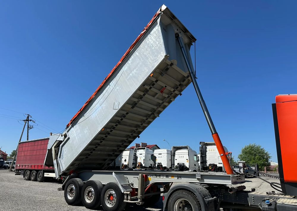 Tippbil semitrailer Benalu 25 m3 OSIE SAF HYDRAULICZNA KLAPA ELEKRYCZNY DACH: bild 14