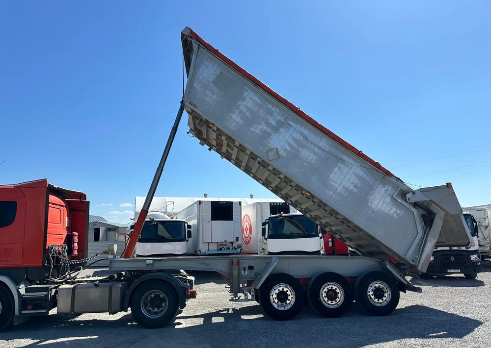 Tippbil semitrailer Benalu 25 m3 OSIE SAF HYDRAULICZNA KLAPA ELEKRYCZNY DACH: bild 12