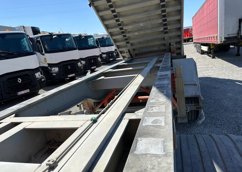 Tippbil semitrailer Benalu 25 m3 OSIE SAF HYDRAULICZNA KLAPA ELEKRYCZNY DACH: bild 10