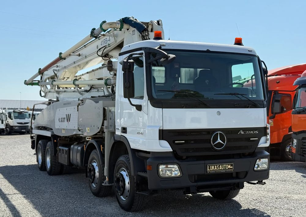 Mercedes-Benz ACTROS 4141 8X4 42 M GOTOWA DO PRACY - Betongpump: bild 3 Mercedes-Benz ACTROS 4141 8X4 42 M GOTOWA DO PRACY - Betongpump: bild 3