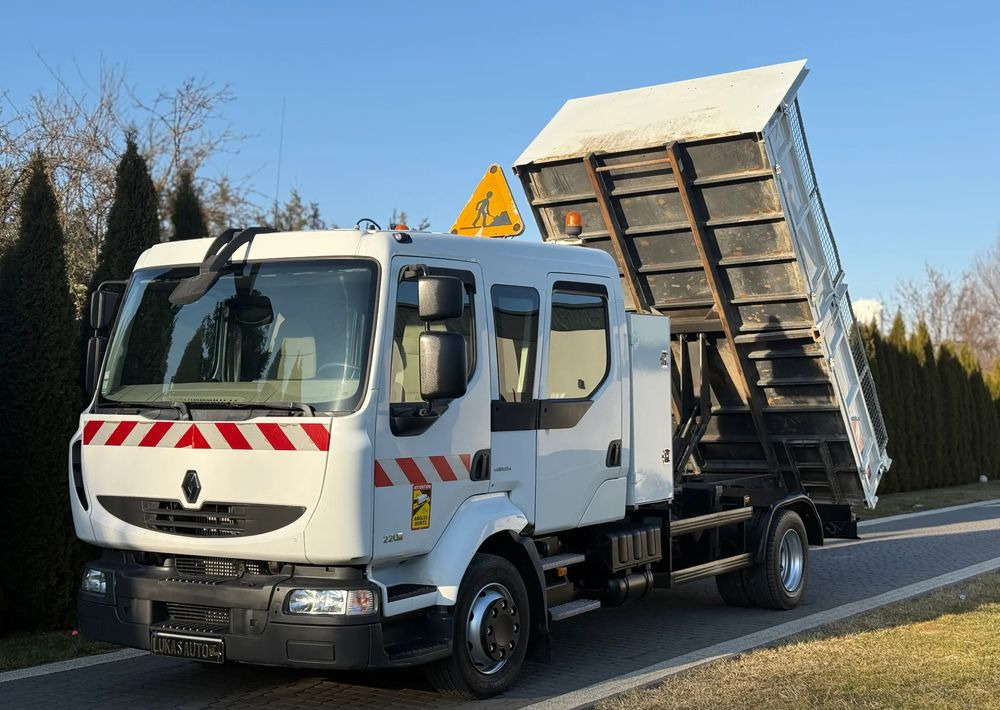 Renault MIDLUM 220 12 T WYWROTKA 6 MIEJSC - Tippbil lastbil: bild 1 Renault MIDLUM 220 12 T WYWROTKA 6 MIEJSC - Tippbil lastbil: bild 1