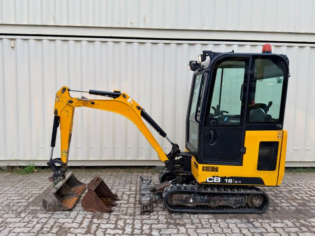 JCB 16C-1 /2019 BJ/1.171 H/verbr. Laufwerk/2xLöffel - Minigrävmaskin: bild 3 JCB 16C-1 /2019 BJ/1.171 H/verbr. Laufwerk/2xLöffel - Minigrävmaskin: bild 3