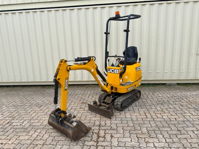 JCB 8008 CTS, 2021 BJ, 985BH, 3 x Löffel - Minigrävmaskin: bild 1 JCB 8008 CTS, 2021 BJ, 985BH, 3 x Löffel - Minigrävmaskin: bild 1