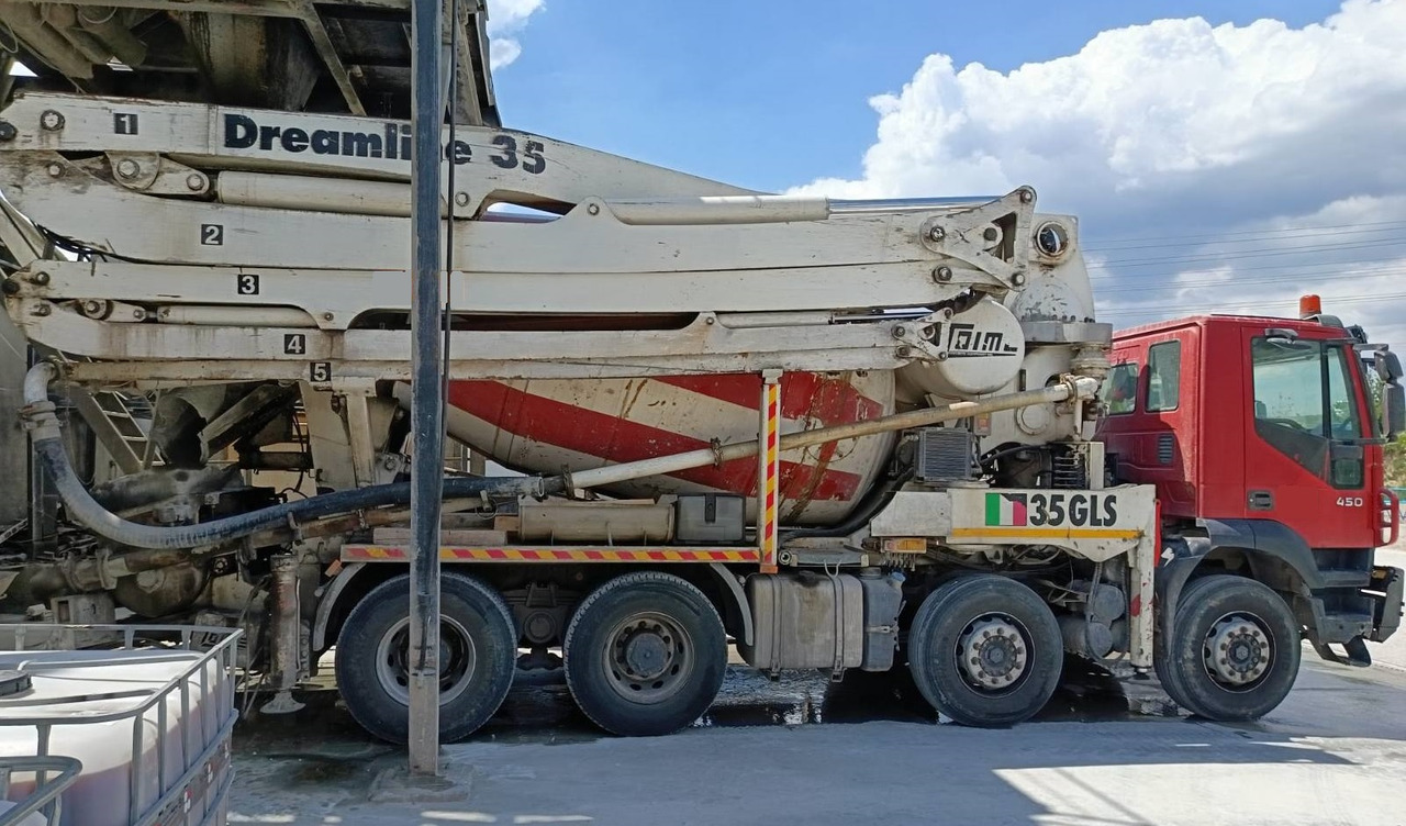 IVECO TRAKKER 450 COIME 35 - Betongbil med pump: bild 4 IVECO TRAKKER 450 COIME 35 - Betongbil med pump: bild 4