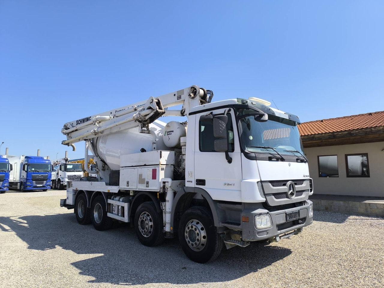 MERCEDES-BENZ ACTROS 3241 SCHWING FBP24 - Betongpump: bild 1 MERCEDES-BENZ ACTROS 3241 SCHWING FBP24 - Betongpump: bild 1