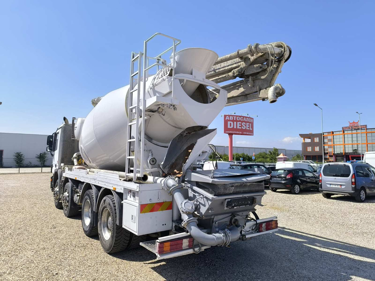 MERCEDES-BENZ ACTROS 3241 SCHWING FBP24 - Betongpump: bild 5 MERCEDES-BENZ ACTROS 3241 SCHWING FBP24 - Betongpump: bild 5