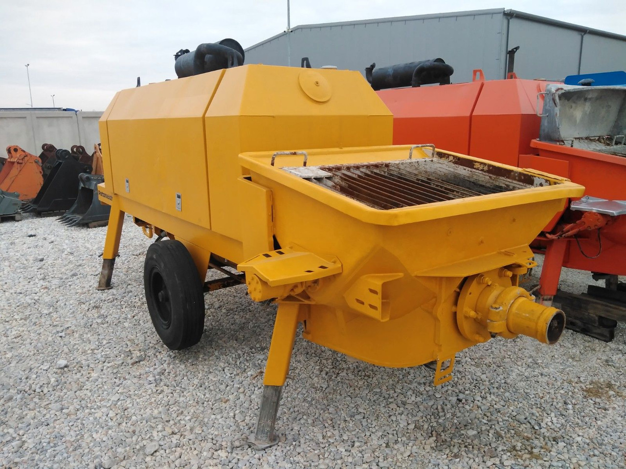 PUTZMEISTER BSA 1407 D - Stationär betongpump: bild 5 PUTZMEISTER BSA 1407 D - Stationär betongpump: bild 5