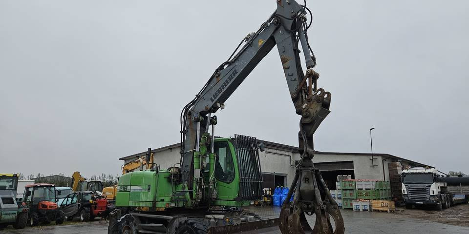 Koparka kołowa Liebherr A 316 Litronic chwytak podpory pług - Grävmaskin på däck: bild 3 Koparka kołowa Liebherr A 316 Litronic chwytak podpory pług - Grävmaskin på däck: bild 3