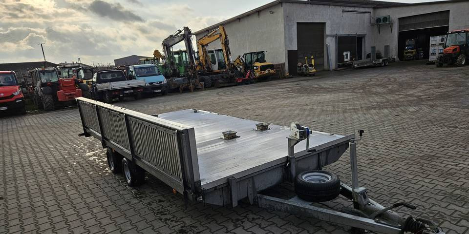 Laweta 750 kg DMC 2700 kg 460x250 cm poszerzana do 310 cm wciągarka - Biltransportsläp: bild 3 Laweta 750 kg DMC 2700 kg 460x250 cm poszerzana do 310 cm wciągarka - Biltransportsläp: bild 3