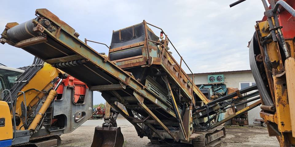 Przesiewacz mobilny Powerscreen Chieftain 1400 rozdrabniacz wibrokrata - Sorteringsverk: bild 4 Przesiewacz mobilny Powerscreen Chieftain 1400 rozdrabniacz wibrokrata - Sorteringsverk: bild 4