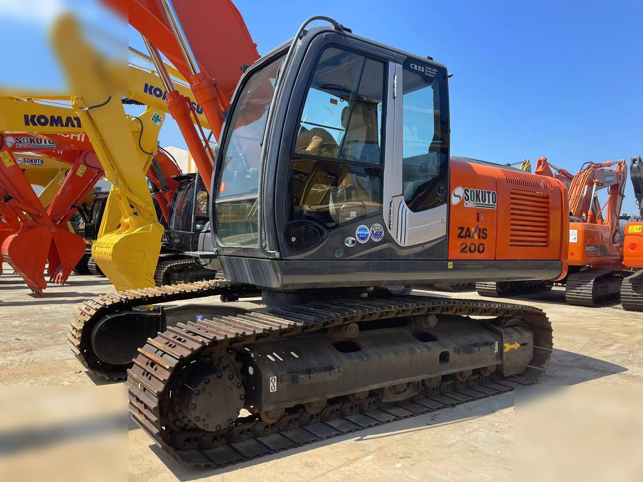 HITACHI ZX200-3G - Bandgrävare: bild 5 HITACHI ZX200-3G - Bandgrävare: bild 5