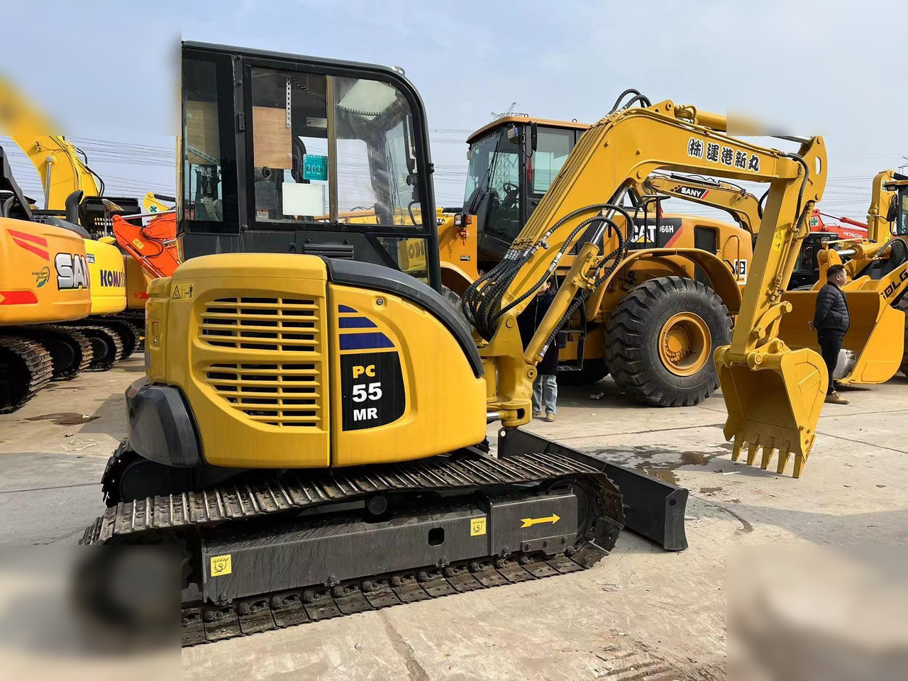 KOMATSU PC55MR-3 - Minigrävmaskin: bild 2 KOMATSU PC55MR-3 - Minigrävmaskin: bild 2